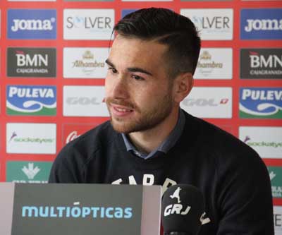 Sergio Martín, en rueda de prensa (GRJ)