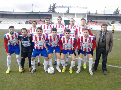 Once inicial del Baza en el partido de esta mañana (FERNÁNDEZ)
