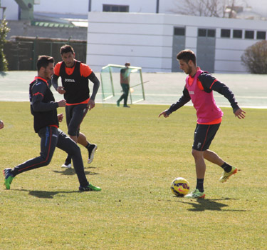 Rubén Pérez ha entrenado con normalidad 
