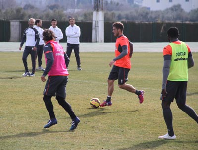 Rubén Pérez parece recuperado 