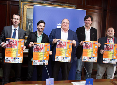 Paquillo durante la presentación de la prueba 