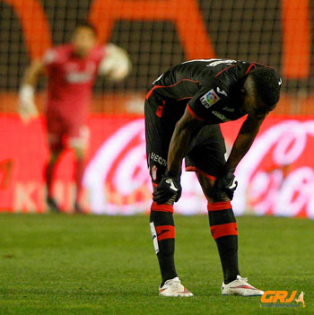 Córdoba lamenta uno de los tantos del Rayo (LOF)