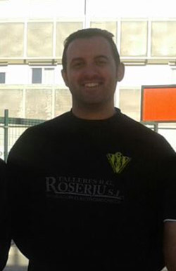 Celso Fernández, técnico del Chauchina 