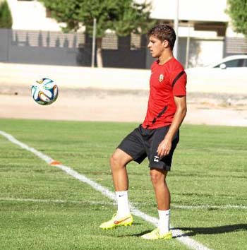 Marín entre las promesas del fútbol español