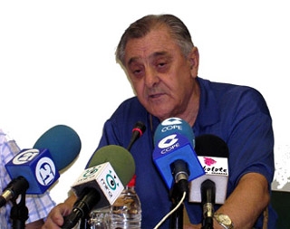 Luis López en su etapa de presidente del Granada CF (GRJ)