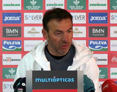 Abel Resino en la previa del encuentro ante la SD Eibar (GRJ)