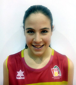 Marta Morales, seleccionada en minibasket