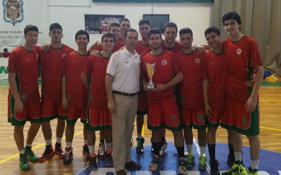 Uno de los equipos ganadores 
