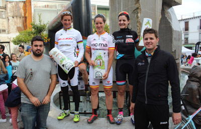 Podio elite femenino 