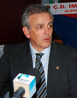 Manuel Montalvo, directivo del CD Imperio (GRJ)