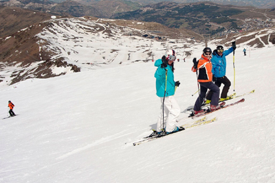 El esuí se despide de Sierra Nevada 