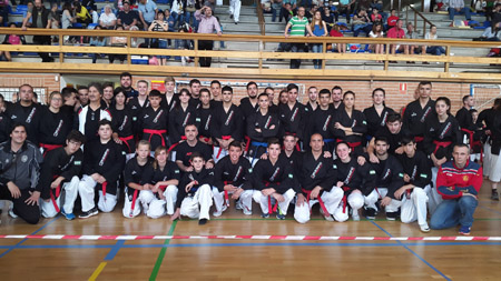Representación sexitana en el Campeonato de España de Kenpo (GRJ)