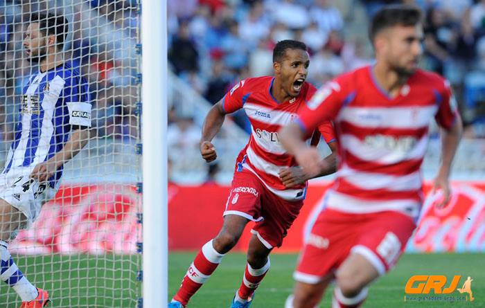 El Arabi y Robert, los protagonistas de la victoria