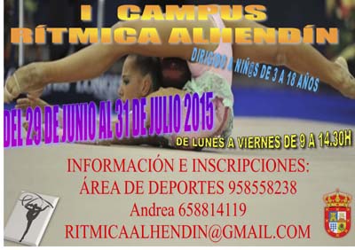 Alhendín apuesta por la gimnasia rítmica 