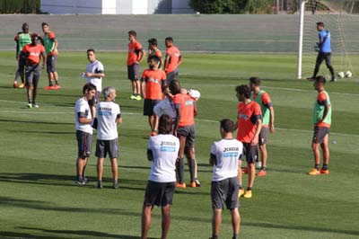 El equipo ya prepara el choque contra el Atlético 