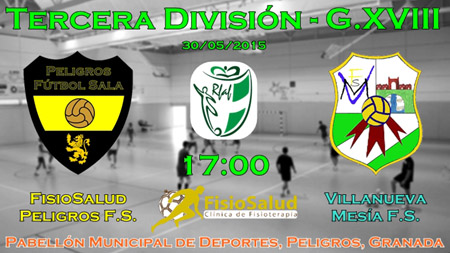 Cartel promocional del derbi provincial que cierra la temporada 