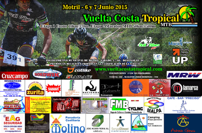 Cartel de la prueba ciclista 