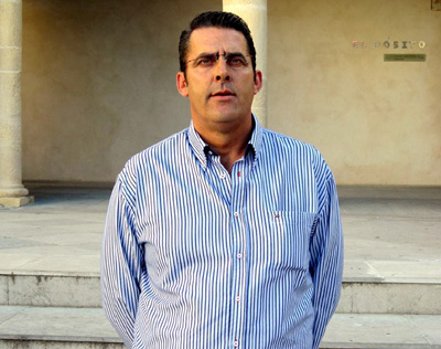 Antonio Guardeño, presidente del Loja CD (CASTILLO)