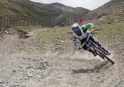 Los aficionados podrán disfrutar del bike park