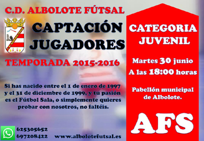 El equipo alboloteño quiere potenciar su cantera 