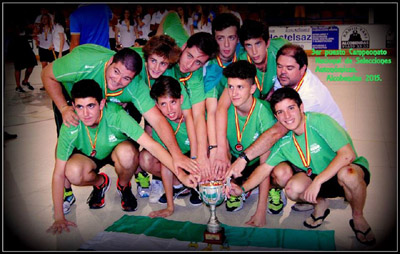 El combinado andaluz celebra su tercera plaza 