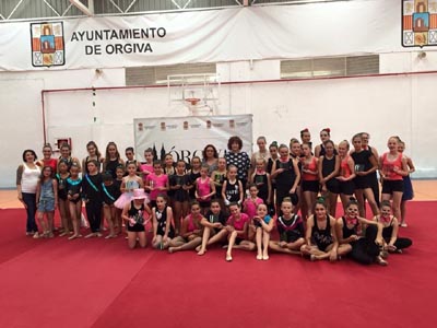 Participantes en la escuela municipal 