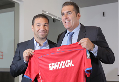 Cordero presenta a Sandoval como técnico del Granada (GRANADA CF)