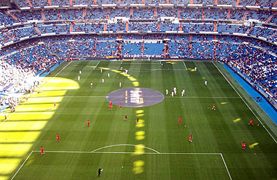Instantánea tomada del encuentro entre Real Madrid y UD Almería (GRJ)