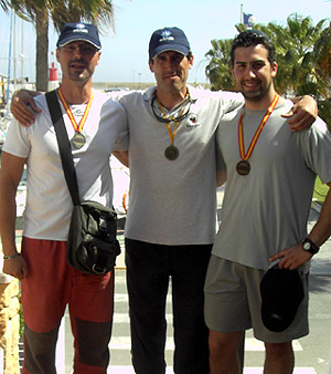 Integrantes del club Kayak Guadalfeo de Granada (GRJ)