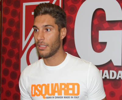 Rochina tras pasar el reconocimiento médico (GRJ)