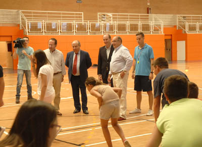 Torres Hurtado ha visitado el campus deportivo 