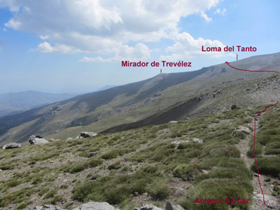 Algunos de los parajes que atravesará la ruta 
