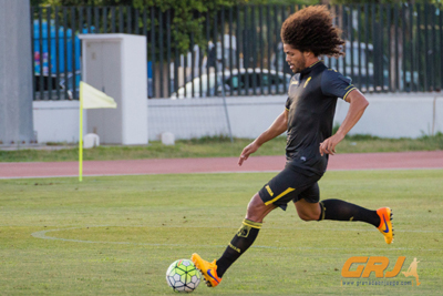 Aridane en su debut como rojiblanco (ROMERO)