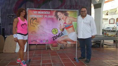 Presentación del aerobic zumba 