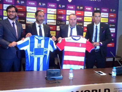 Presentación del encuentro amistoso (GRANADA CF)