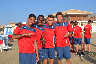 El filial ha disfrutado de una jornada de trabajo diferente (GRANADA CF) 
