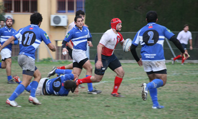 Partido entre el Universidad y el Pozuelo de la pasada temporada 