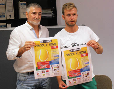 Presentación del torneo de pádel y tenis de Albolote 