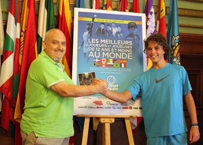 Jose Manuel Estévez y Alejandro Correa en la presentación de la Copa Le blanc