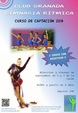 Cartel del curso de captación 