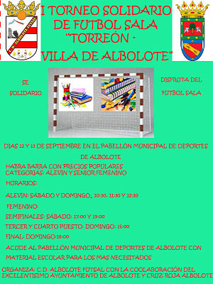 Cartel del encuentro solidario 