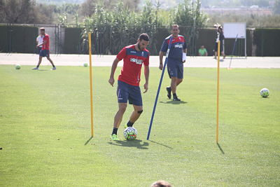 El equipo sigue trabajando de cara al Bernabéu 