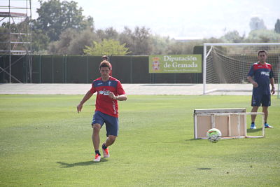 Piti ya vuelve a entrenar con normalidad 
