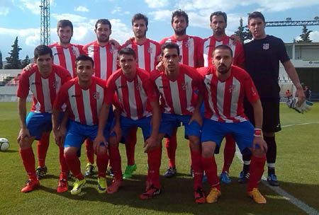 Once inicial del CD Baza ante el Universidad de Almería (FERNÁNDEZ)