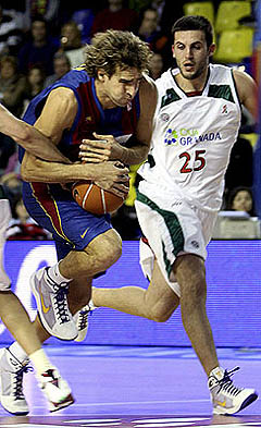 Videnov es duda para el partido (ACBMEDIA)