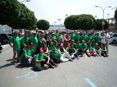 Participantes en una salida del año pasado 