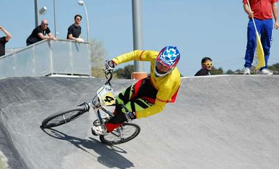 Carlos Rodríguez, durante la prueba 