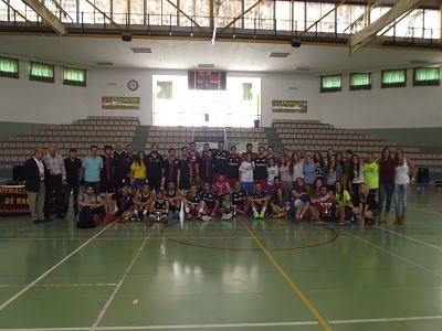 Foto de familia de los campeones 