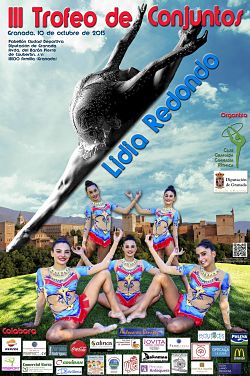 Cartel de la competición de gimnasi rítmica 