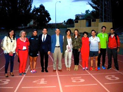 Visita de excepción para los marchadores accitanos 